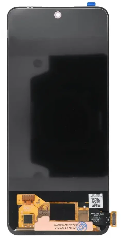 „FixCell“ LCD ekranas, skirtas „REDMI NOTE 12 4G 5G“, kietasis OLED, be rėmelio