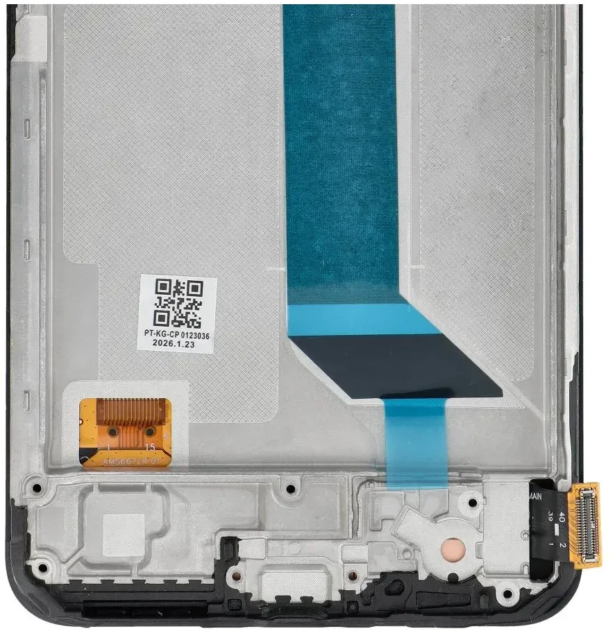 „FixCell“ LCD ekranas, skirtas „REDMI NOTE 12 5G“, kietasis OLED su rėmeliu