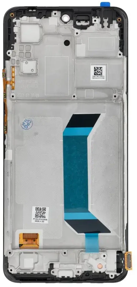 „FixCell“ LCD ekranas, skirtas „REDMI NOTE 12 5G“, kietasis OLED su rėmeliu