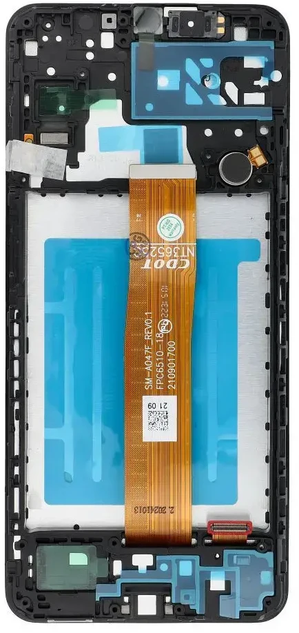 FixCell LCD ekranas SAMSUNG A04s OEM rėmeliui su komponentais