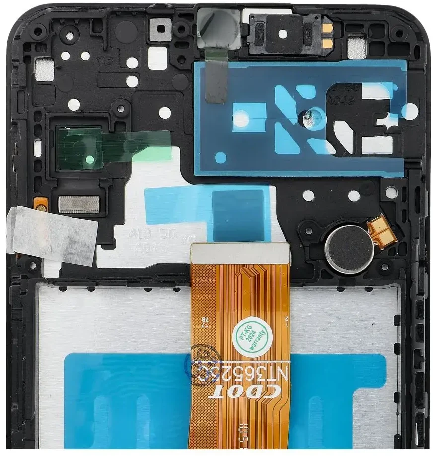 FixCell LCD ekranas SAMSUNG A04s OEM rėmeliui su komponentais