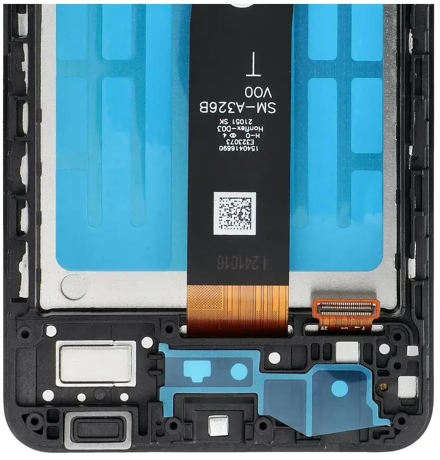 FixCell LCD ekranas, skirtas SAMSUNG A32 5G OEM rėmeliui su komponentais