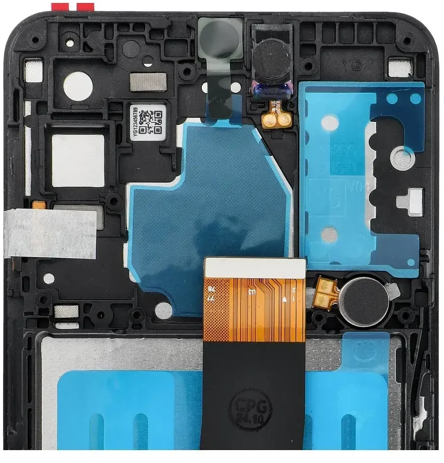 FixCell LCD ekranas, skirtas SAMSUNG A32 5G OEM rėmeliui su komponentais