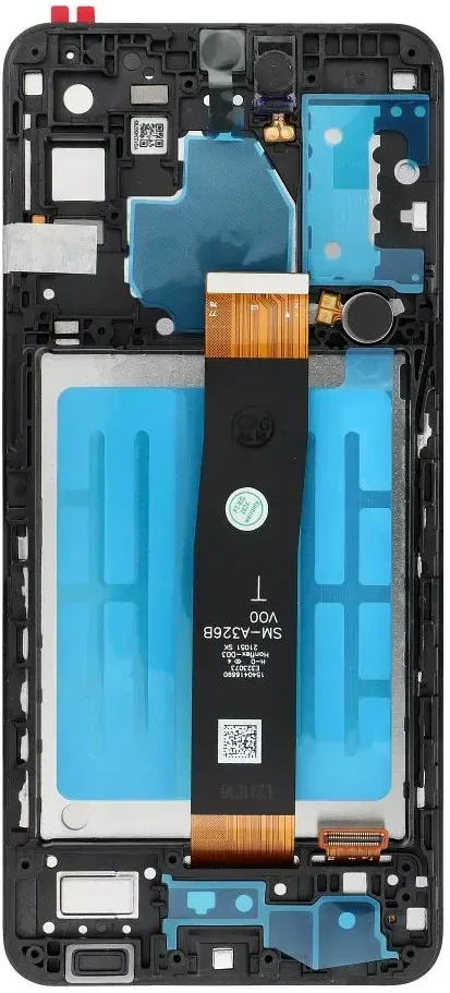 FixCell LCD ekranas, skirtas SAMSUNG A32 5G OEM rėmeliui su komponentais