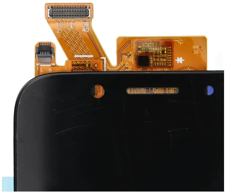 FixCell LCD ekranas SAMSUNG J530 OLED juodas be rėmelio