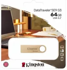 USB laikmena Kingston DataTraveler DTSE9 G3 64GB USB 3.2 220MB/s