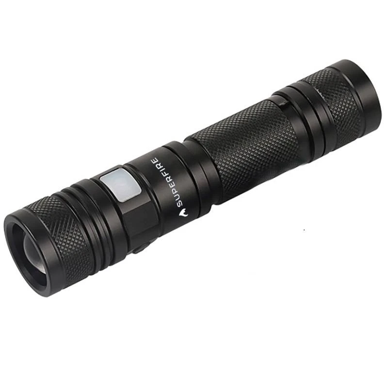 Superfire Supfire žibintuvėlis A2 USB ZOOM 950lm 200m