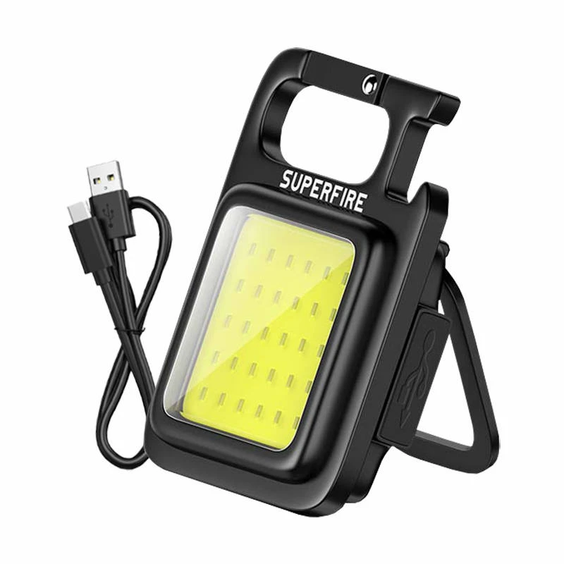 Žibintuvėlis Superfire MX16, 600lm, 500mAh, USB-C