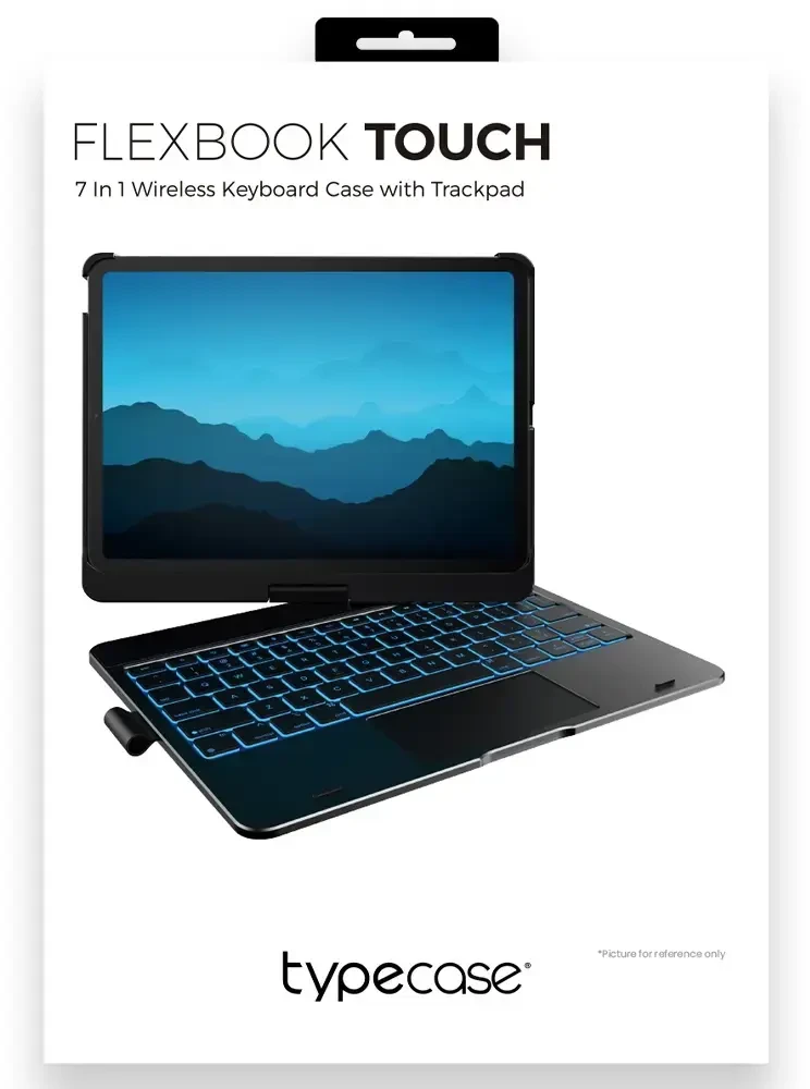 „Typecase Flexbook Touch“, skirtas „iPad 11“ (A16) 2025 / „iPad 10.9“ 2022, rožinis