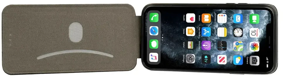 Flexi Vennus Elegance dėklas skirtas Xiaomi Redmi Note 11 Pro/Note 11 Pro 5G juodos spalvos
