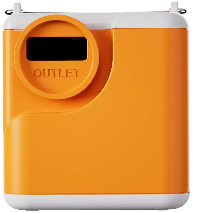 Flextail Nano Pump 5C2 nešiojamas siurblys (oranžinis)