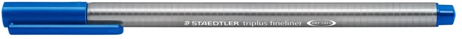 Vienkartinis rašiklis STAEDTLER TRIPLUS FINELINER 334, 0,3 mm, mėlyna