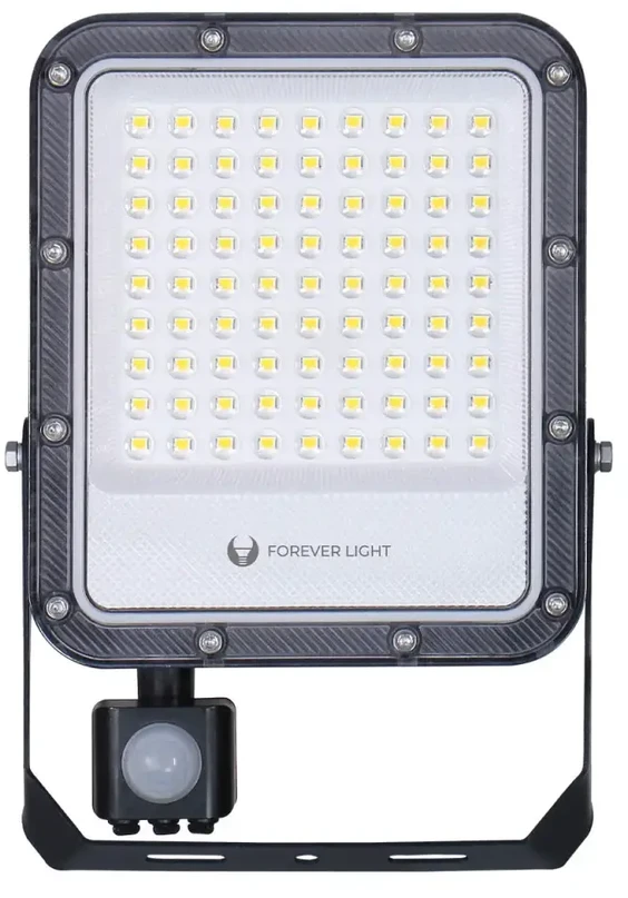 Sieninis šviestuvas „Telforceone“ LED prožektorius PROXIM+ 50W 4000K 7500lm PIR 230V IP65 „Forever Light“ 150lm/W 5 metų garantija