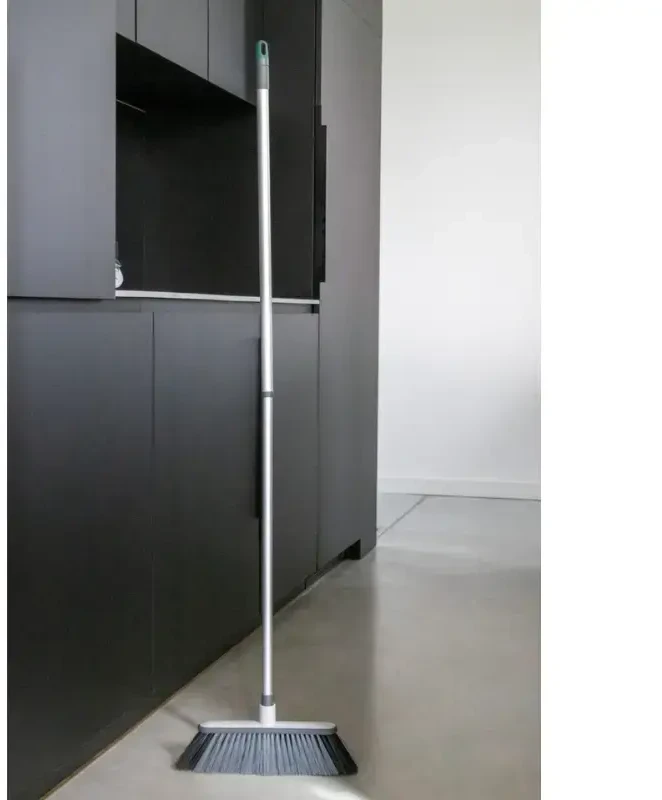 Šluota teleskopiniu kotu Eco Ego 130cm pilka