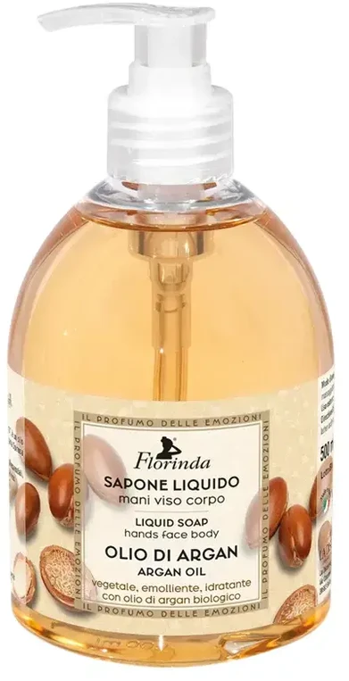 Florinda Argan Oil Cleansing & Softening Liquid Soap Hands & Face & Body, 500 ml