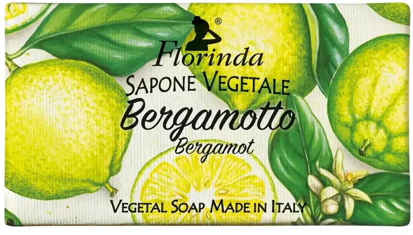 Florinda bergamotų valomasis ir drėkinamasis kvapusis muilas, 100 g