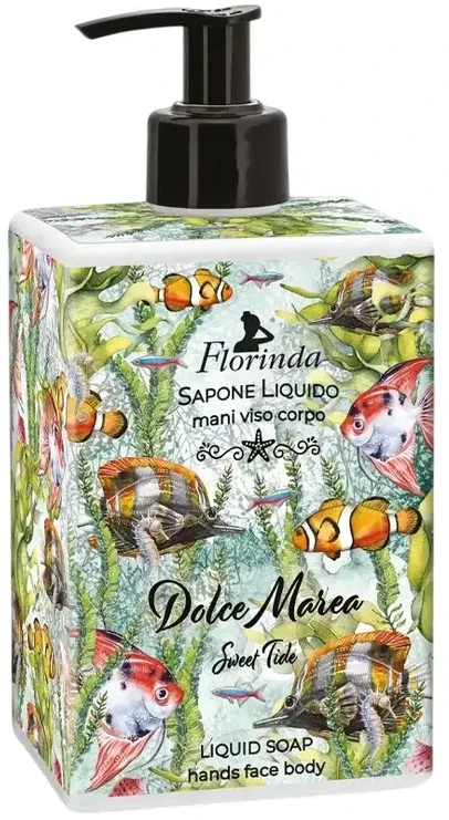Florinda Sweet Tide Cleansing & Softening Liquid Soap Hands & Face & Body, 500 ml