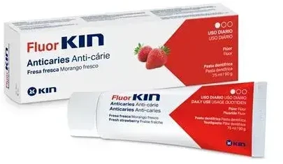 Fluorkin Anticavity pasta braškių 75ml