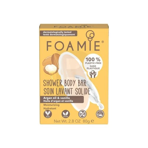 Foamie Dušo muilas su argano aliejumi ir vanile 80 g