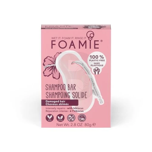 Kietasis šampūnas plaukams Foamie Šampūnas Bar Hibiskiss