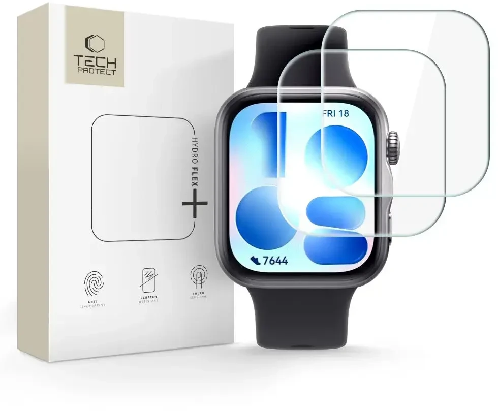 HIDROGELINĖ PLĖVELĖ Tech-Protect HYDRO FLEX+ 2 vnt. Huawei Watch Fit 5 SKAIDRI