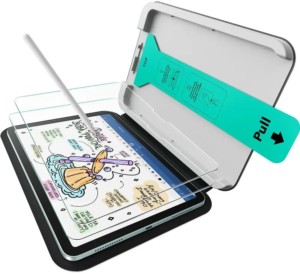 Apsauginė plėvelė ESR Paper Feel Apple iPad Air 13” 1 / 2 / 3 2024-2026 skaidri