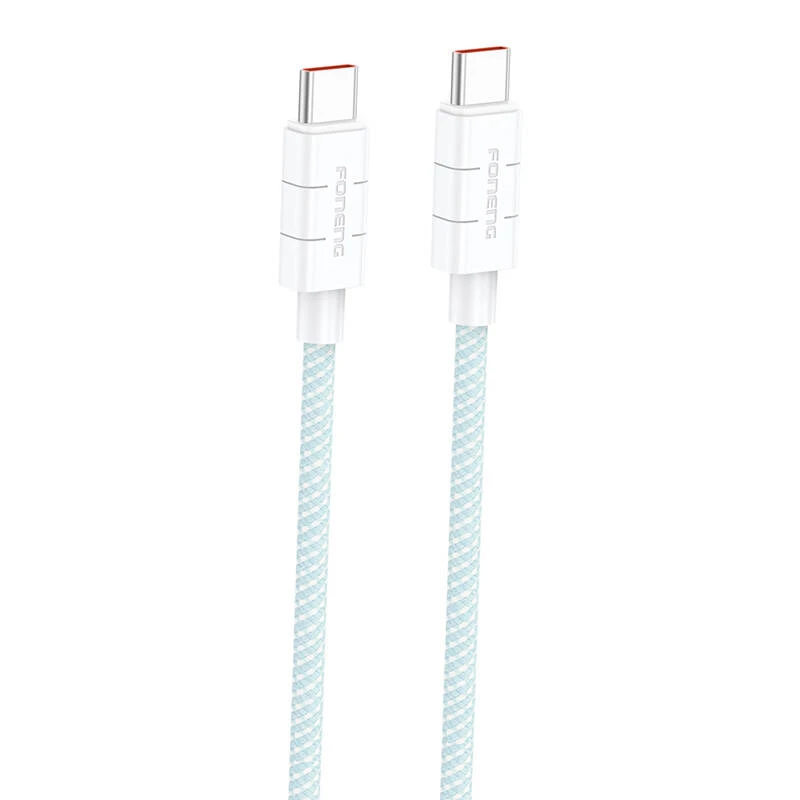 Foneng XS02 60 W USB-C į USB-C laidas, 1.2 m (mėlynas)