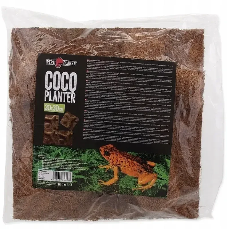Terariumo fono: „Repti Planet Coco“ vazonas 30x30cm