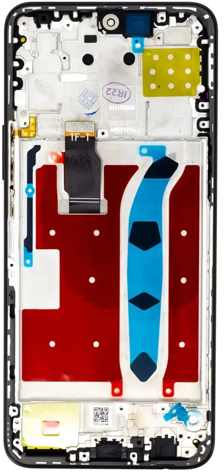 Dėklas For_Honor LCD Ekranas + Touch Unit + Front Cover Honor X8 Midnight Juodas