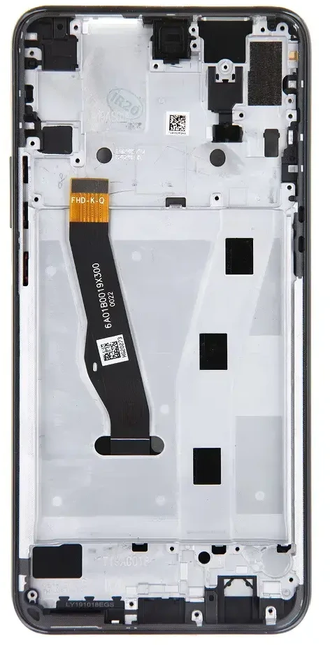 For_Honor LCD Ekranas + Touch Unit + Front Cover Honor 9X Juodas