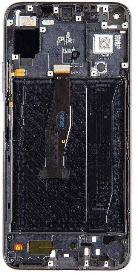 Dėklas For_Huawei LCD Ekranas + Touch Unit + Front Cover Huawei Nova 5T Juodas
