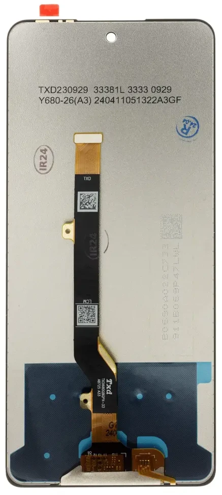 For_Infinix/Tecno LCD ekranas + jutiklinis blokas Infinix Hot 40 Pro Juodas