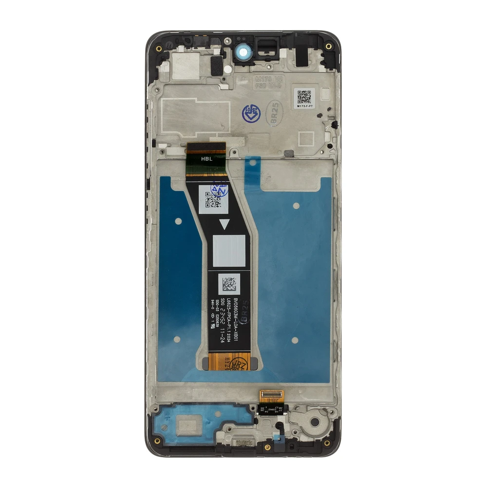 Dėklas For_Motorola Motorola E14 LCD Ekranas + Touch Unit Juodas + Front Cover