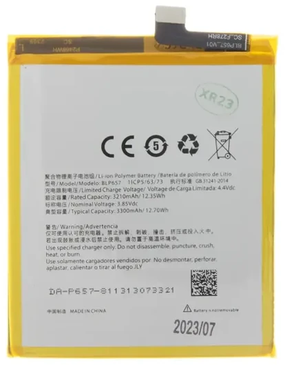For_Oneplus BLP657 baterija, skirta ONE Plus 6 3300 mAh ličio jonų (OEM)