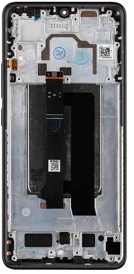 Dėklas For_Poco LCD Ekranas + Touch Unit + Front Cover for Poco X6 Pro 5G Juodas