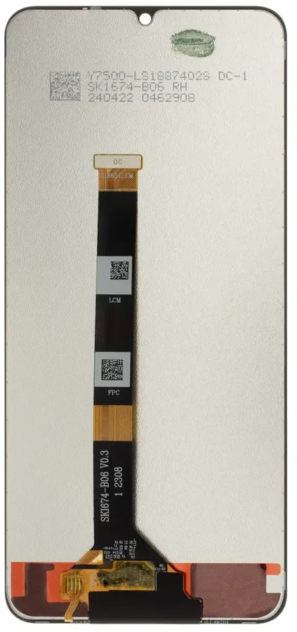 Dėklas LCD ekranas + jutiklinis blokas, skirtas „Realme C51/C53/Note 50“