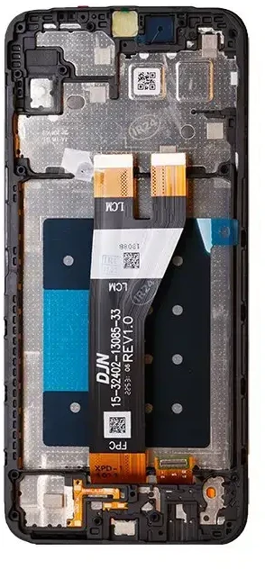 Dėklas For_Samsung LCD ekranas + jutiklinis blokas + priekinis dangtelis, skirtas Samsung A146 Galaxy A14 5G Juodas