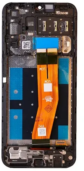 Dėklas For_Samsung LCD ekranas + jutiklinis blokas + priekinis dangtelis Samsung A145 Galaxy A14 4G Juodas