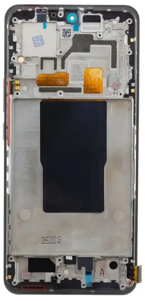 For_Xiaomi LCD ekranas + jutiklinis blokas + priekinis dangtelis, skirtas Xiaomi 12T/12T Pro Juodas