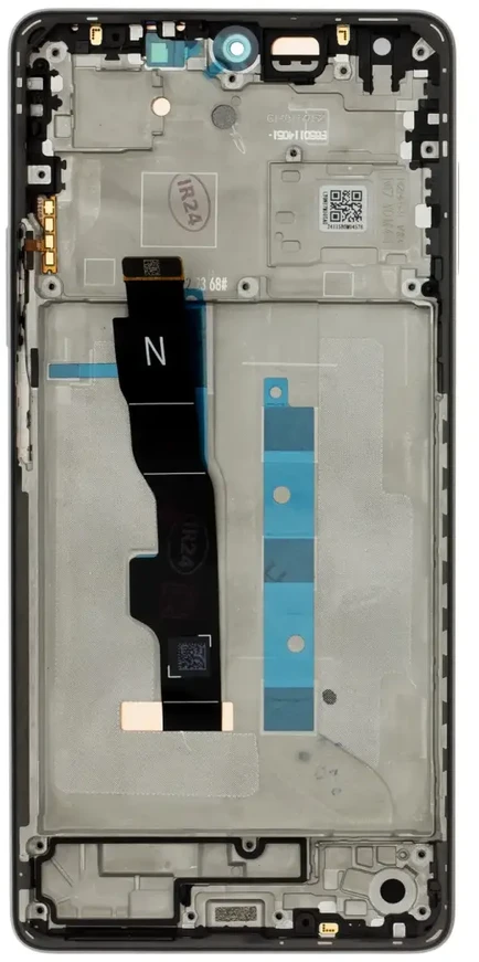 Dėklas For_Xiaomi LCD ekranas + jutiklinis blokas + priekinis dangtelis Xiaomi Redmi Note 13 5G Graphite Juodas