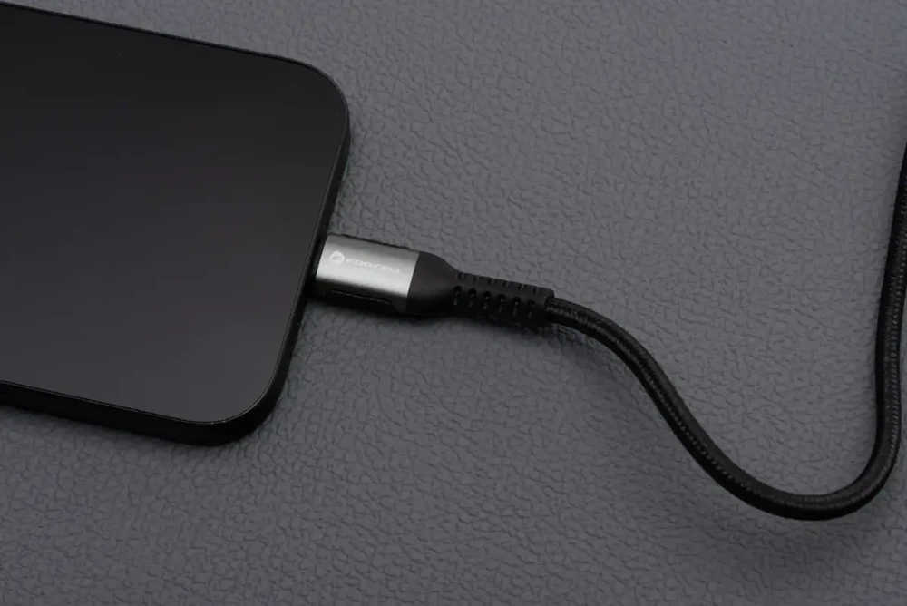 USB C į USB C laidas Forcell F-Energy QC4.0 PD 5A 240W Cafule 2 m C263 juodas