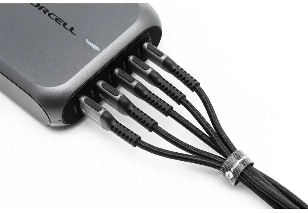 USB C į USB C laidas Forcell F-Energy QC4.0 PD 5A 240W Cafule 2 m C263 juodas