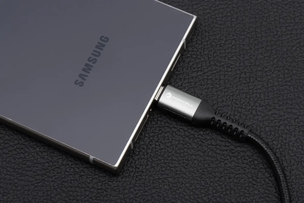 USB C į USB C laidas Forcell F-Energy QC4.0 PD 5A 240W Cafule 2 m C263 juodas
