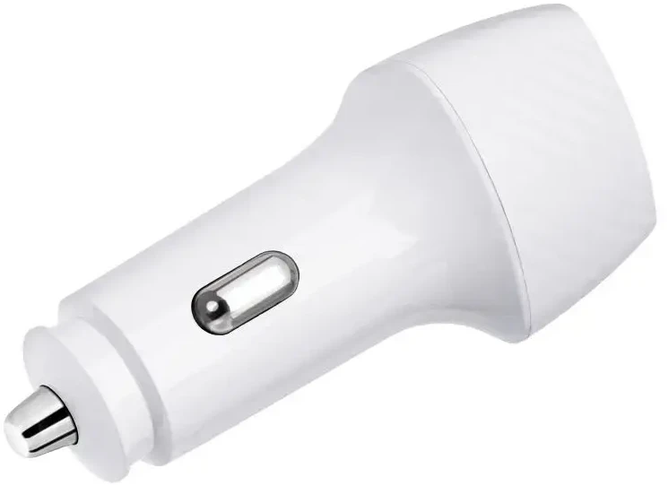 Įkroviklis automobilinis Forcell (CC50-1A1C) (1xUSB-C; 1xUSB; 5A 38W) baltas