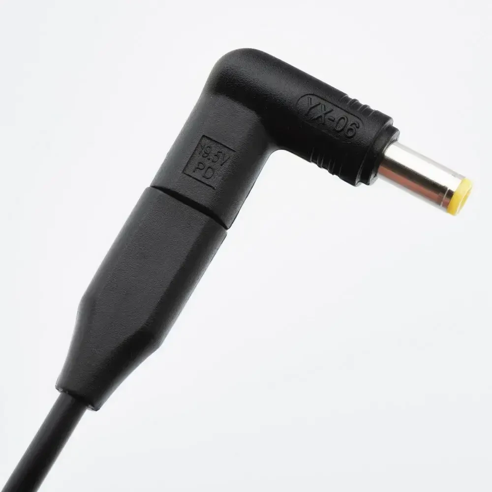 FORCELL F-ENERGY E856 uniwersal laptop charger 65W USB C + 6 adaptors - juodas