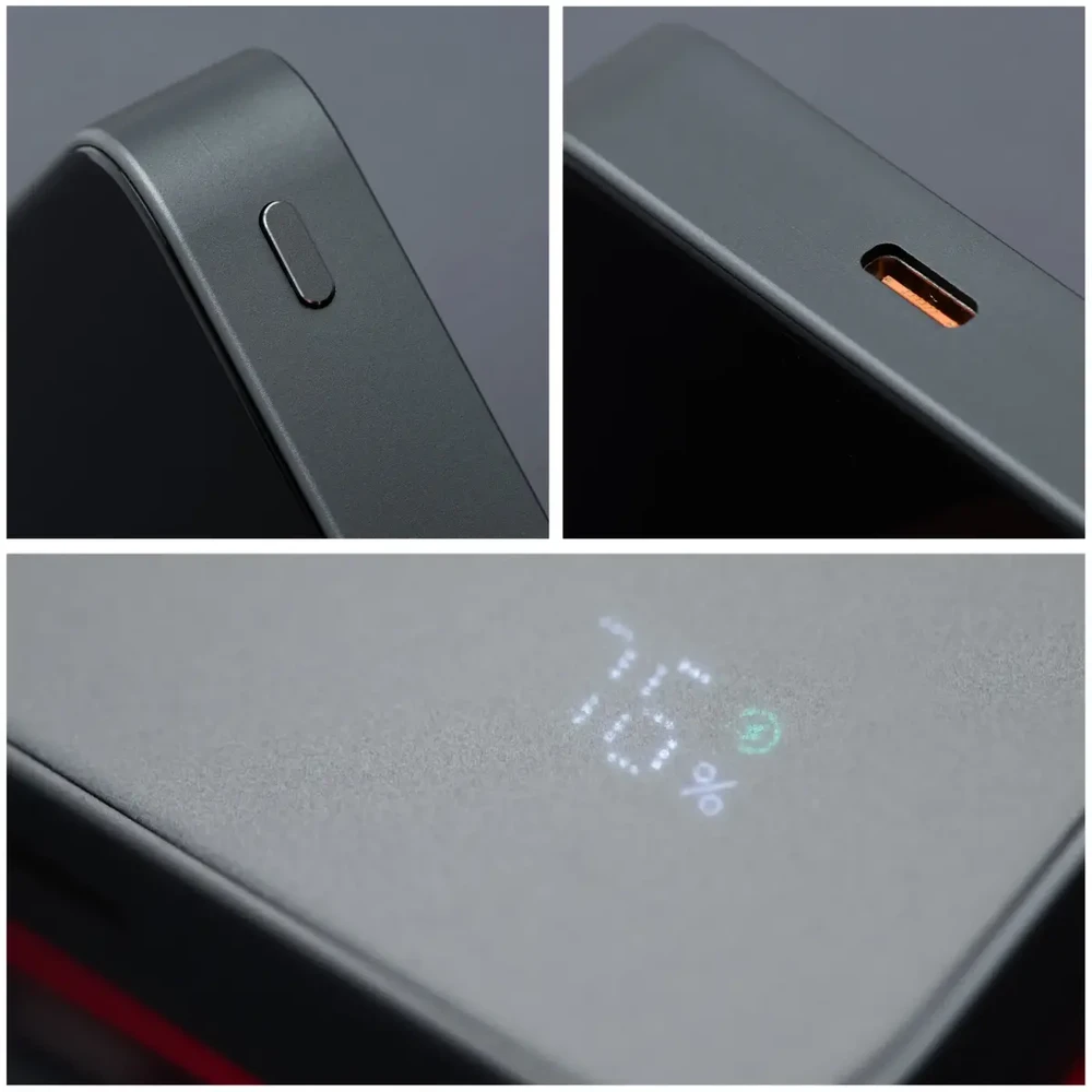 Powerbank compatible with MagSafe Forcell F-Energy SuperSlim F10K8 QC4.0 PD3.0 15W 10000 mAh juodas