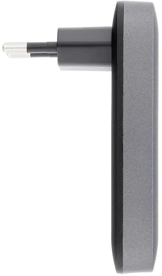 Telefono įkroviklis Forcell F-Energy Ultra Slim GaN III 2 x USB C + USB A QC4.0 PD 4A 65W VT-47 pilka 0INT