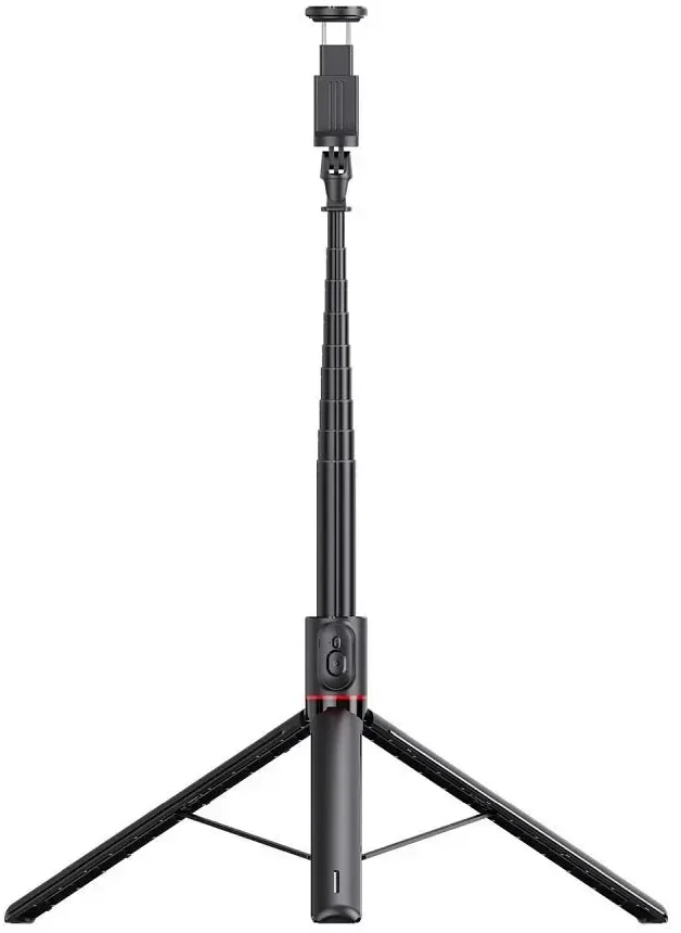 FORCELL F-GRIP F170XL automatinė asmenukių lazda su nuotolinio valdymo pultu, trikojis, juodas