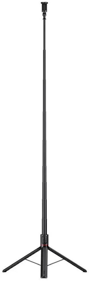 FORCELL F-GRIP F170XL automatinė asmenukių lazda su nuotolinio valdymo pultu, trikojis, juodas