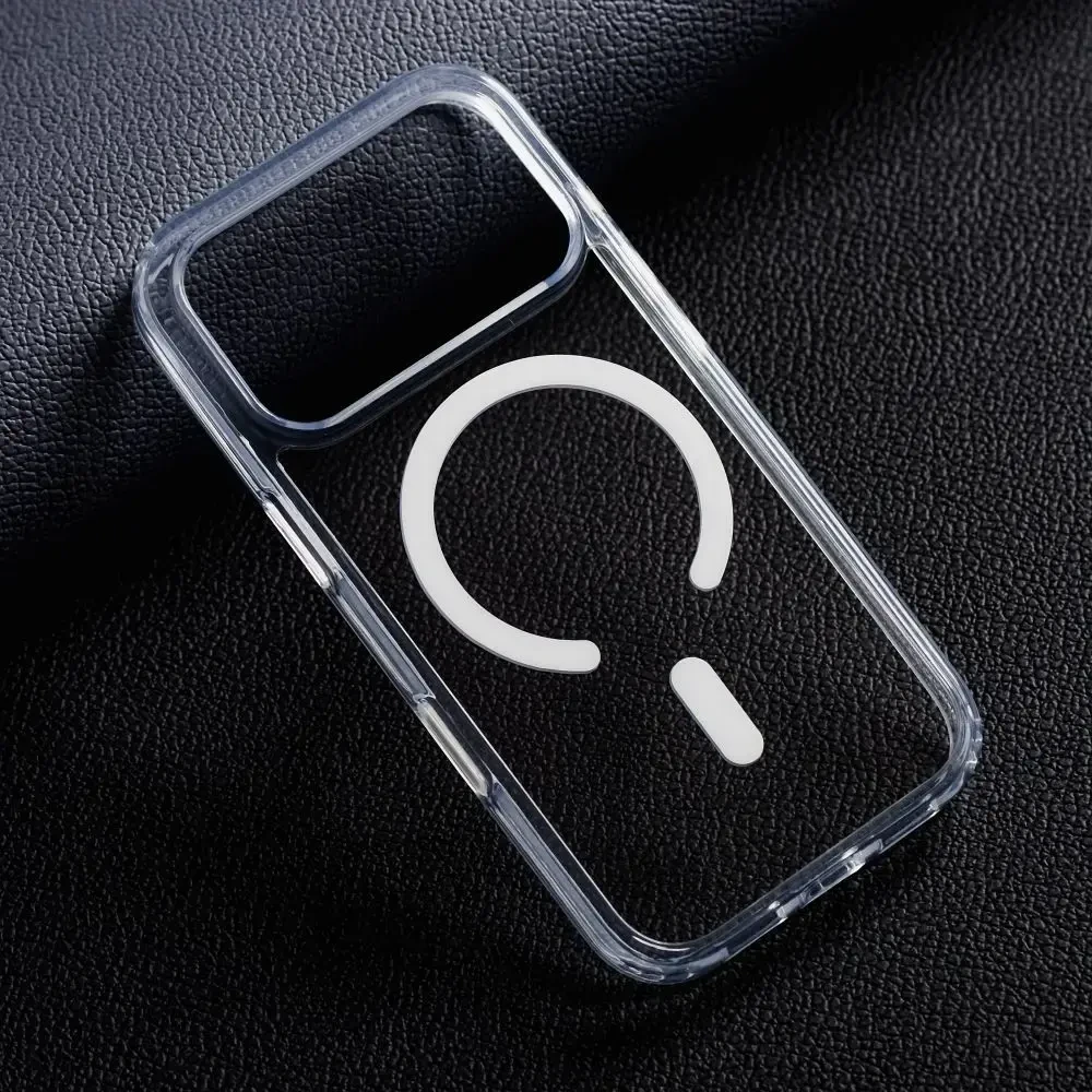 Dėklas „Samsung S26 Forcell F-Protect Clear Hybrid Premium“ dėklai yra patogūs ir skaidrūs, „MagSafe“ technologija.